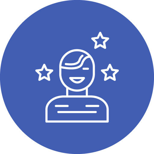 Party Host Line Circle Icon