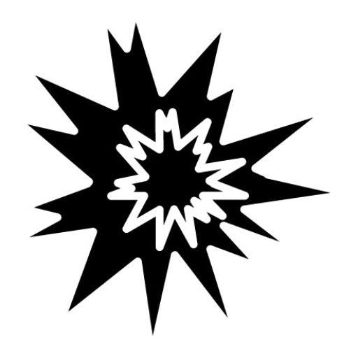 Sparkle Glyph Icon