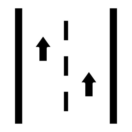 Runway Glyph Icon | Aviation