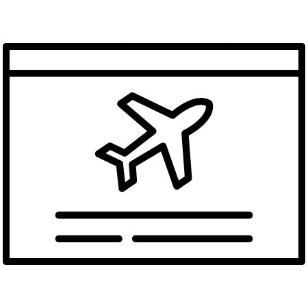 Flight Information Icon