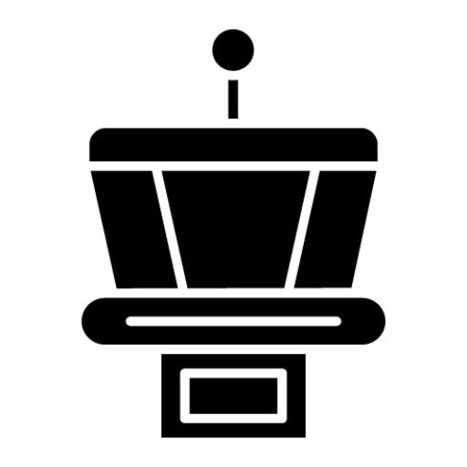Control Tower Glyph Icon | Aviation