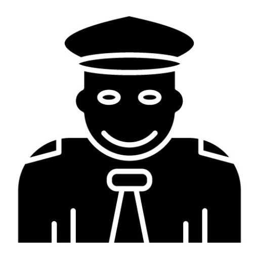 Pilot Glyph Icon | Aviation