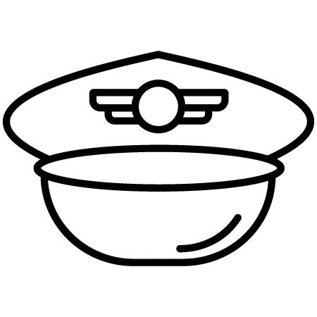 Pilot Hat Icon