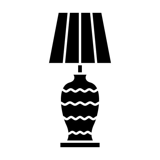 Lamp Glyph Icon