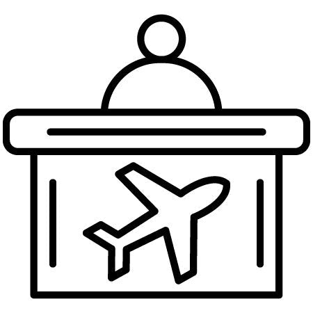 Flight Check In Icon