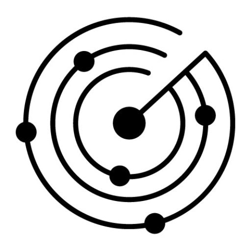 Radar Glyph Icon | Aviation