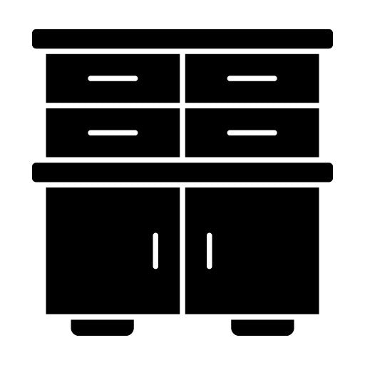 Cabinet Glyph Icon