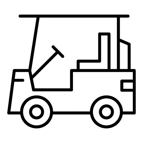 Gold Cart Icon