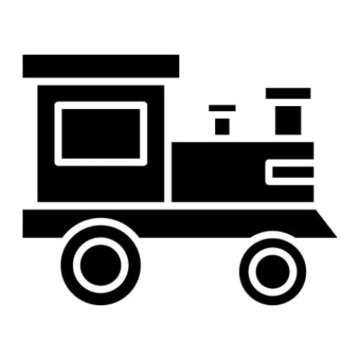 Locomotive Glyph Icon