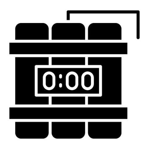 Dynamite Glyph Icon | Wild West