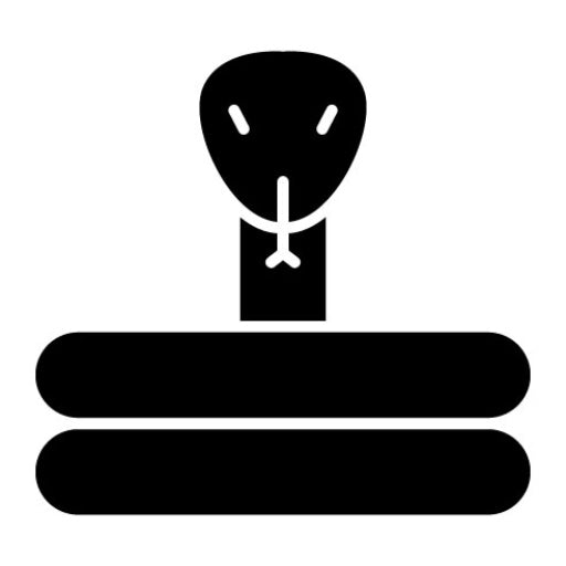 Snake Glyph Icon | Wild West