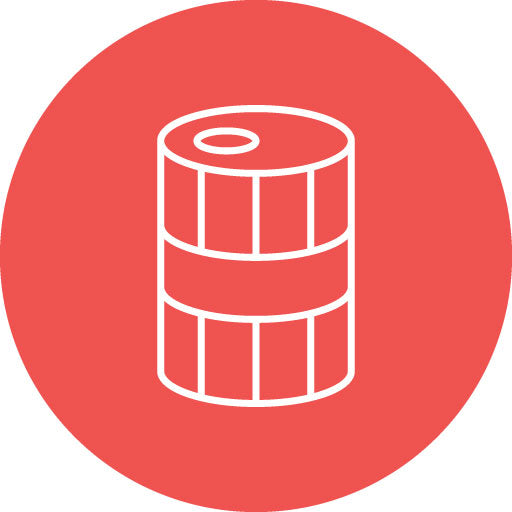 Barrel Line Circle Icon