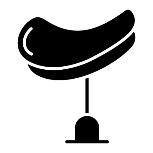 Saddle Glyph Icon