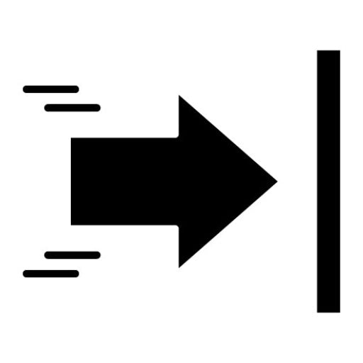 Arrow Glyph Icon | Wild West