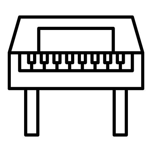 Wooden Piano Icon