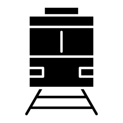 Train Glyph Icon | Wild West