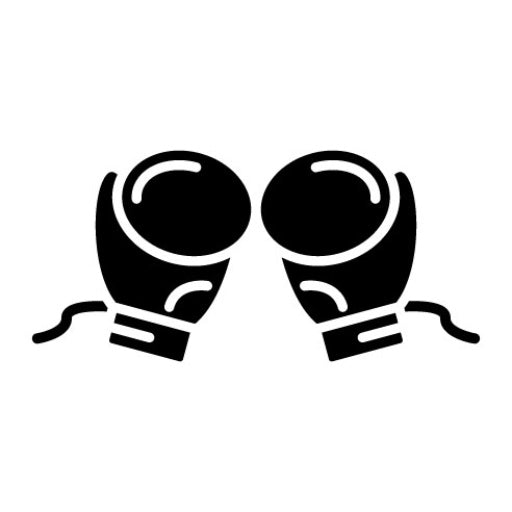 Boxing Gloves Glyph Icon | Sports