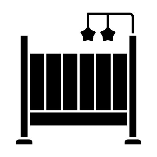 Crib Glyph Icon