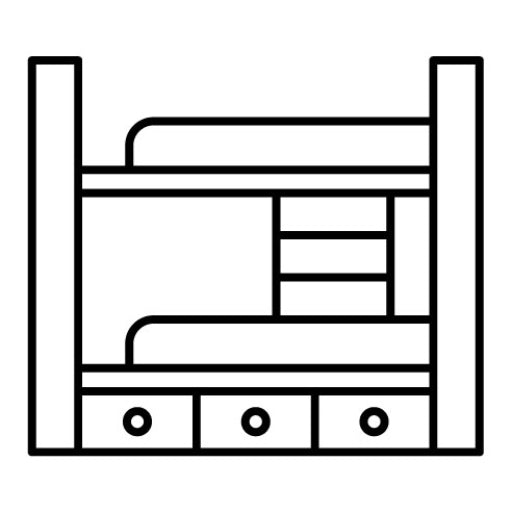Bunk Bed Icon