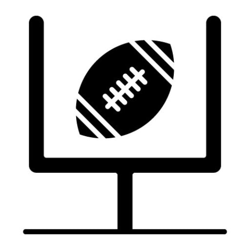 American Football Glyph Icon | Sports