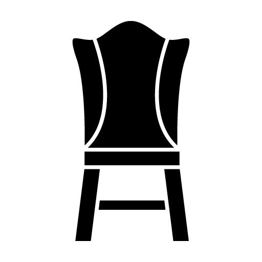 Chair Glyph Icon