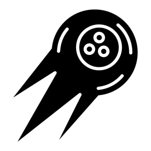 Comet Glyph Icon