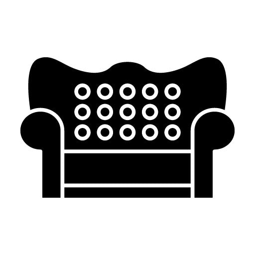 Couch Glyph Icon
