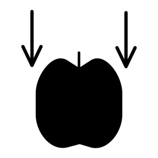 Gravity Glyph Icon | Space Technology
