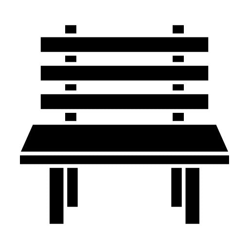 Bench Glyph Icon