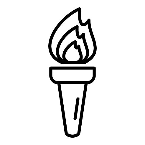 Pirate Torch Icon