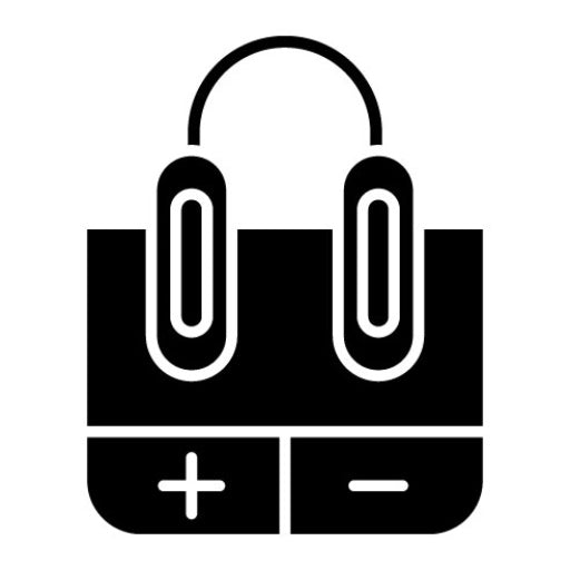 Electrolysis Glyph Icon