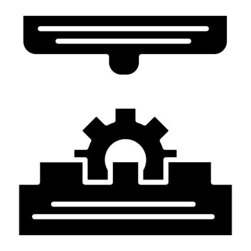 Engineering Printer Glyph Icon