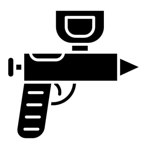 Airbrush Glyph Icon | Industrial Process