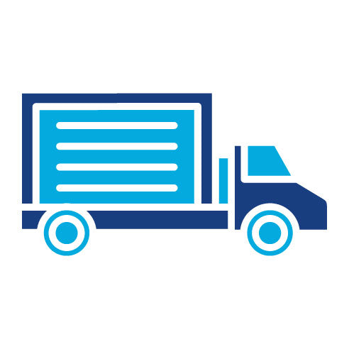 Two Color Truck Glyph Icon