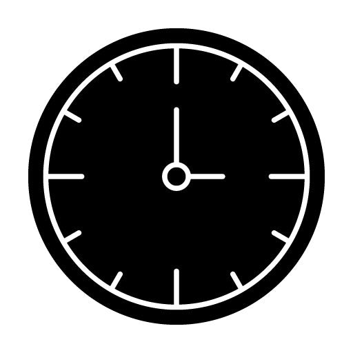 Clock Glyph Icon