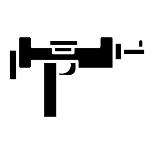 Uzi Glyph Icon
