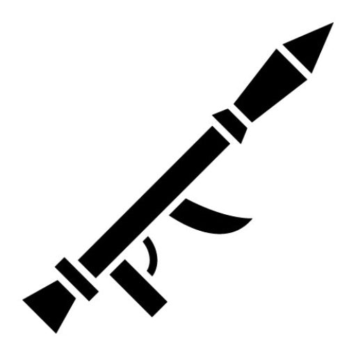 Bazooka Glyph Icon