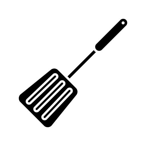 Spatula Glyph Icon