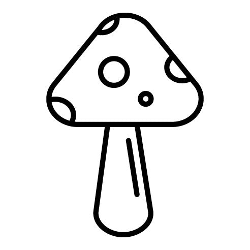 Spring Mushroom Icon