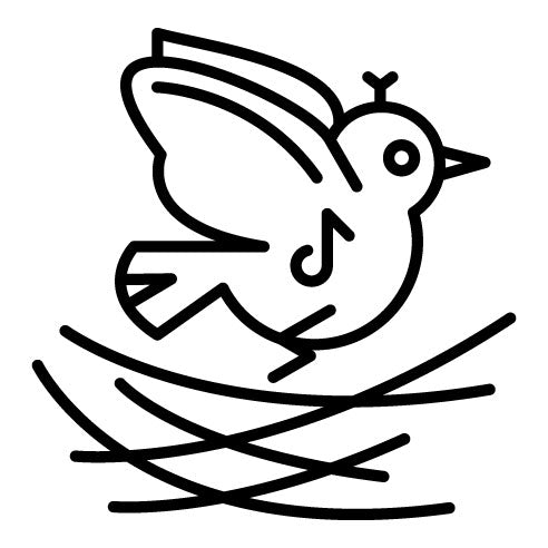 Brids in Nest Icon