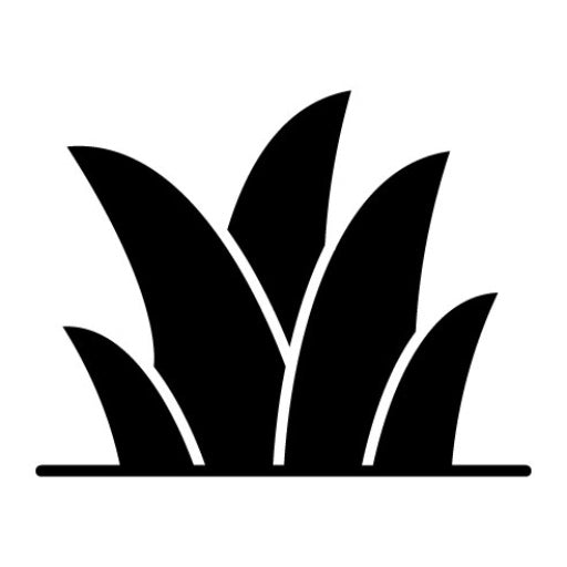 Grass Glyph Icon | Spring