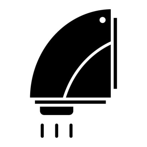 Hand Dryer Glyph Icon