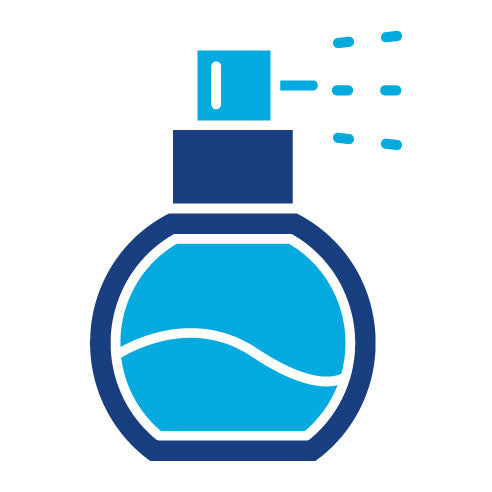 Two Color Perfume Glyph Icon