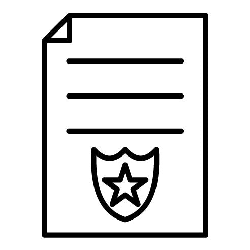 Police Certificate Icon