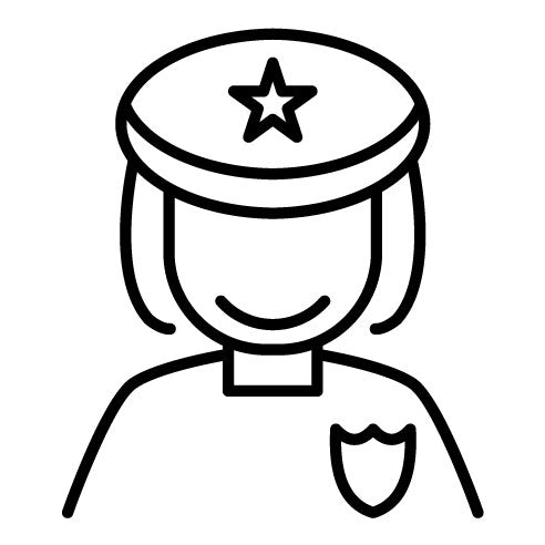 Lady Police Icon