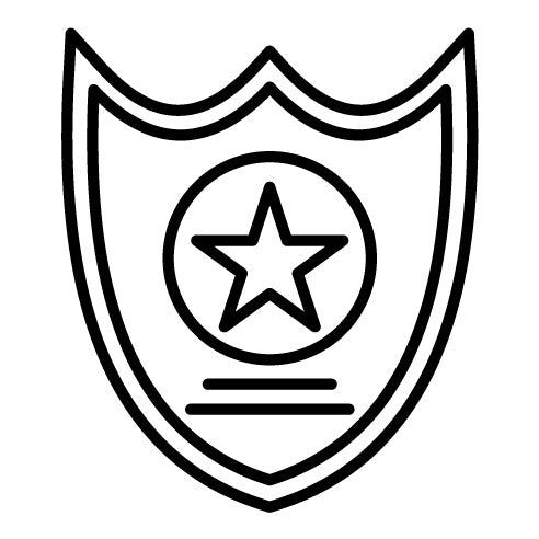 Sheriff Badge Icon