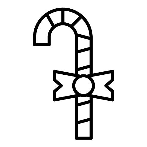 Candy Cane Icon | Winter