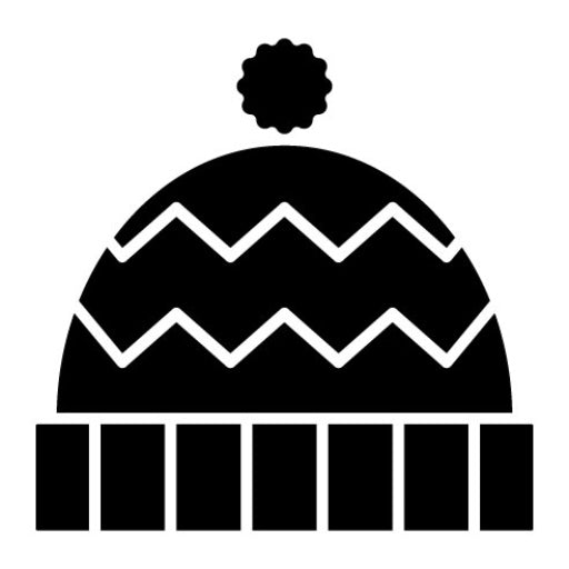 Winter Hat Glyph Icon | Winter