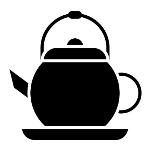 Teapot Glyph Icon | Winter