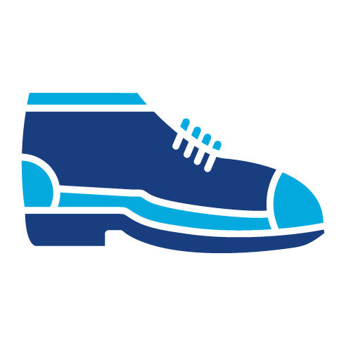 Two Color Winter Boot Glyph Icon